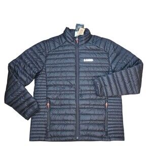 Alaskan Hardgear Duluth Aniak Outerwear Pertex Down Jacket Men's Sz Lg Black/Red